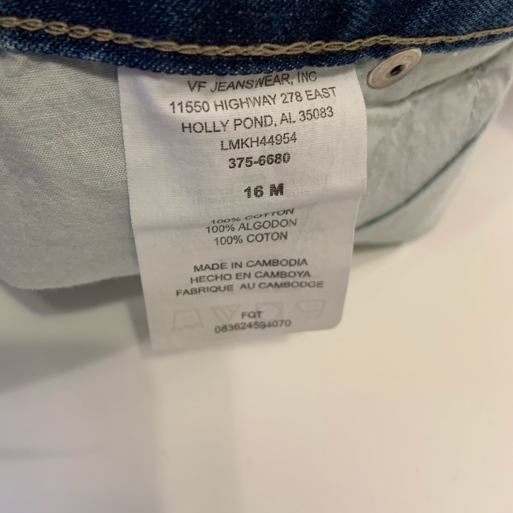 Lee women’s size 16M carpenter shorts. - Picture 8 of 8